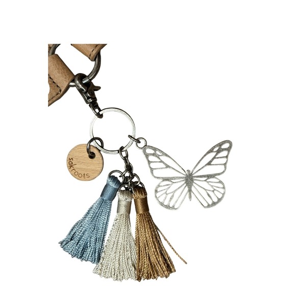 Sakroots The Sak Roma Shopper Hobo Shoulder Bag Tote Purse Woven Straw Canvas - Picture 4 of 16